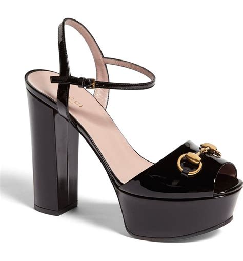 sandales gucci plateforme|gucci claudie platform sandals.